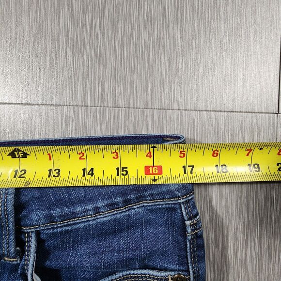 NYDJ Jeans Alina Legging Denim Jeans Womens Size 12 Blue Mid Rise Straight Leg - Picture 8 of 10